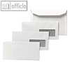 Briefumschl?ge C4, 229 x 324 mm, ohne Fenster, nasskleb., 90 g/qm, wei?, 250St.