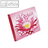 officio Gutscheinbox mit Karte PINK FLOWER, 105 x 76 mm, 10 Stück