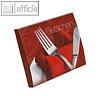 officio Gutscheinbox mit Karte ROT GEDECKT, 105 x 76 mm, 10 St?ck