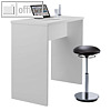 officio Steh- & Bistrotisch STANDARD, 1.000 x 1.130 x 600 mm, lichtgrau, 275564