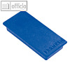 Franken Rechteckmagnet, Haftmagnet, 50 x 23 mm, blau, 10 Stück, HM2350 03