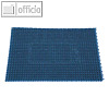 Schmutzfangmatte Step In, 570 x 860 mm, St?rke: 16 mm, metallic blau, 13044