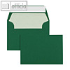Seidenfutterh?lle C6, 114x162 mm, haftklebend, 100 g/m?, tannengr?n, 50 St?ck