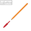 BIC Kugelschreiber ® Orange, 0.35 mm, rot, 8099241