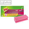 Reinigungsschwamm Soft, für empfindliche Oberflächen, rosa/weiß, 3100023004