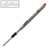 LAMY Kugelschreibermine M 16 - M (mittel), dokumentenecht, rot, 1200151