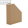 R?ssler S.O.H.O. NATURAL LINE Stehsammler A4, 80 mm, kraft, 3er Pack, 1318452620