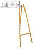 Staffelei EASEL, Zubeh?r f?r Kreidetafeln, dreibeinig, H 1.650 mm, buche