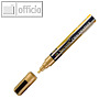 Securit Kreidemarker ORIGINAL MEDIUM, Keilspitze, 2 - 6 mm, gold, SMA510-GD