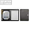 Tablet Konferenzmappe ELEGANZ DIN A4, 7-10", Rei?verschluss, Kunstleder, schwarz