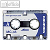 Grundig Micro-Kassette MC45, Aufnahme: 2 x 22.5 min., 3 St?ck, GGM4500