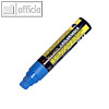 Securit Kreidemarker ORIGINAL LARGE, Keilspitze, 7 - 15 mm, blau, SMA720-BU