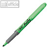 BIC Textmarker Highlighter Grip, Keilspitze 1.6 - 3.3 mm, grün, 811932