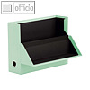 S.O.H.O. Archivbox für DIN A4, 95 x 335 x 255 mm, mint, 2er Pack, 1319452653