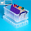 Really Useful Box Aufbewahrungsbox 340 x 200 x 150 mm | DIN A6 Formate (2 Stück)
