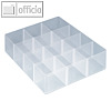 Really Useful Box Kleinteilbox Einsatz, 12 F?cher, 375 x 310 x 90 mm, LGTRAY12C
