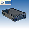 Really Useful Box Aufbewahrungsbox 4 Liter, 395 x 255 x 83 mm, schwarz,4800449XR
