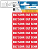 Herma Textetiketten "Eilt sehr", 12 x 40 mm, 1.600 St., 15036