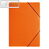 Gummizugmappen "Lucy Colours", DIN A3, 310 x 440 x 10 mm, orange, 5 St?ck