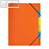 Pagna Ordnungsmappe "Funky School", 5-teilig, PP, 260 x 320 mm, orange, 41803-09