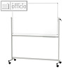 Mobilboard MAULstandard, 120 x 220 cm, stufenlose Schr?gstellung, grau, 6459684