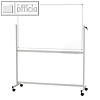 Mobilboard MAULstandard, 90 x 120 cm, stufenlose Schr?gstellung, grau, 6459284