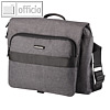 Lightpak Umh?ngetasche WALKER, Notebookfach bis 15", Polyester, grau, 46165