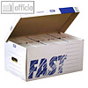 Archivschachtel-Container f?r Archiv-Schachteln, 52 x 25 x 35 cm, wei?, 10St.