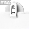 Laurel Wandklette/Wandhalter, selbstklebend, 30 mm, wei?, 100 St?ck, 4412-10