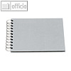 WIRE-O Fotoalbum S.O.H.O., 40 Seiten, 195 x 145 mm, stone, 3er Pack, 1329452170