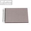 WIRE-O Fotoalbum S.O.H.O., 40 Seiten, 195 x 145 mm, taupe, 3er Pack, 1329452490