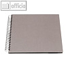 WIRE-O Fotoalbum S.O.H.O., 60 Seiten, 290 x 290 mm, taupe, 2er Pack, 1329452497