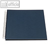 WIRE-O Fotoalbum S.O.H.O., 60 Seiten, 290 x 290 mm, navy, 2er Pack, 1329452907