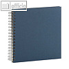 WIRE-O Fotoalbum S.O.H.O., 60 Seiten, 230 x 230 mm, offwhite, navy, 3er Pack