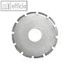 Ersatzklingen f?r Kreis-Rollschneider Perforationsschnitt, ? 18 mm, 3 St?ck