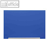 Nobo Glas-Magnettafel Diamond, beschriftbar, 67.7 x 38.1 cm, blau, 1905187