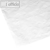 Papiertischtuch mit Damastpr?gung, eckig, 70 x 60 cm, wei?, 500 Blatt, 85481