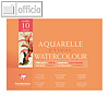 Etival Aquarellblock, 30 x 40 cm, fein, 300g/m?, 10 Blatt, 4 St?ck, 96572C