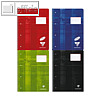 Collegeblock DIN A4+, kariert m.Rand, 90g/m?, Ringbuchlochung, sortiert, 80Blatt