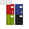 Collegeblock DIN A4+, liniert m.Rand, 90g/m?, Ringbuchlochung, sortiert, 80Blatt