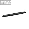 Fellowes Handgelenkauflage Crystal Gel, f?r Tastatur, schwarz, 9112201