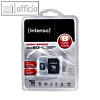 Micro-SDHC Speicherkarte Class 10, 8 GB, inkl. SD-Adapter, schwarz, 3413460