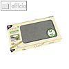 Papstar Mitteldecke Tissue grau