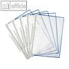 Tarifold Sichttafeln OFFICE DIN A4, PP, blau, 5er Pack, 704301