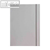 Folia Zeichnungsmappe/Sammelmappe mit Gummiband, DIN A3, unbedruckt, grau, 6910