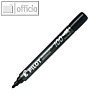 Pilot Permanent Marker 100, 1 mm, schwarz, SCA-100-B