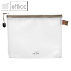 Rei?verschluss-Beutel Phat-Bag - DIN B6, Folie 0.15 mm, taupe, 10 St., 40495-27