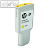 HP Jet Tintenpatrone 727, 300 ml, gelb, F9J78A