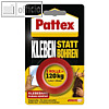 Doppelseitiges Klebeband "Kleben statt Bohren", 19 mm x 1.5 m, extrem stark, rot