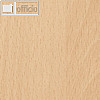 Topplatte für BASE LINE Serie, 1.200 x 19 x 420 mm, Holz, Ahorndekor, 220843